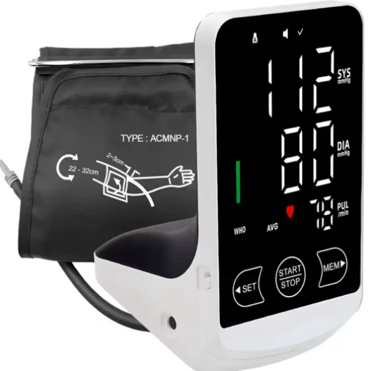 Monitor Médico BP – Tensiómetro Digital con Carga USB